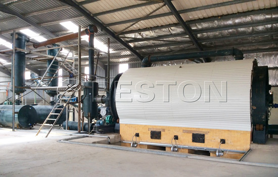 Beston Waste Tyre To Oil Plant Installed in Jordan