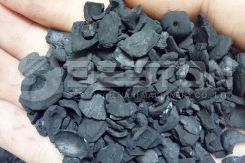Charcoal Produced by Biomass Pyrolysis Machine