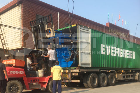 Shipment of Waste Recycling Equipment - Beston Group