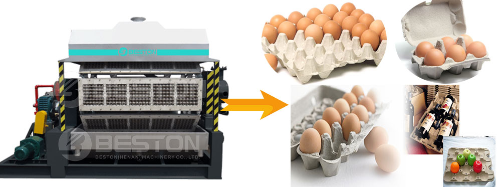 Semi Automatic Egg Tray Machine
